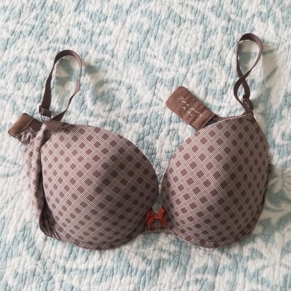 Betsy Johnson padded push up underwire